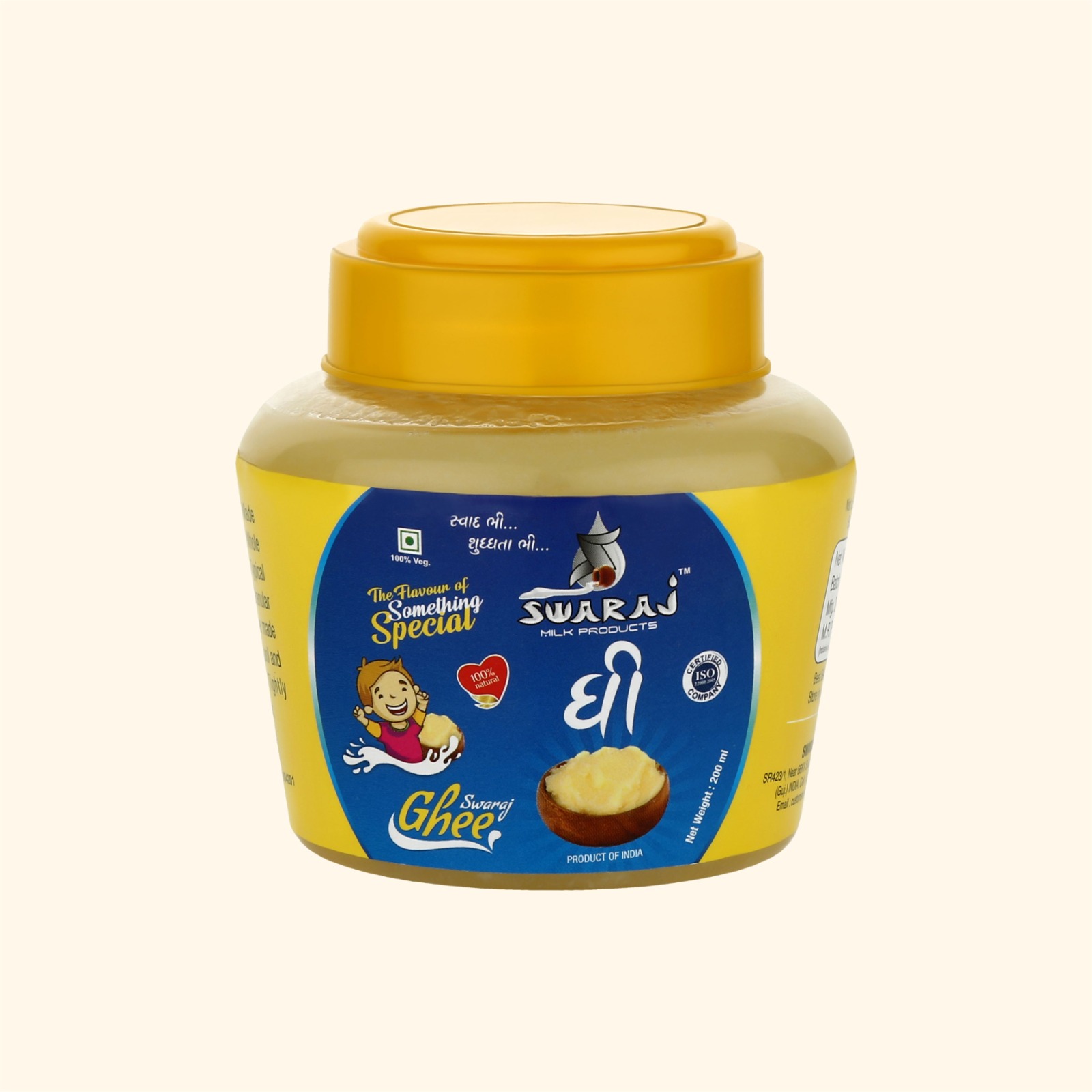 Swaraj General GHEE 200 ML