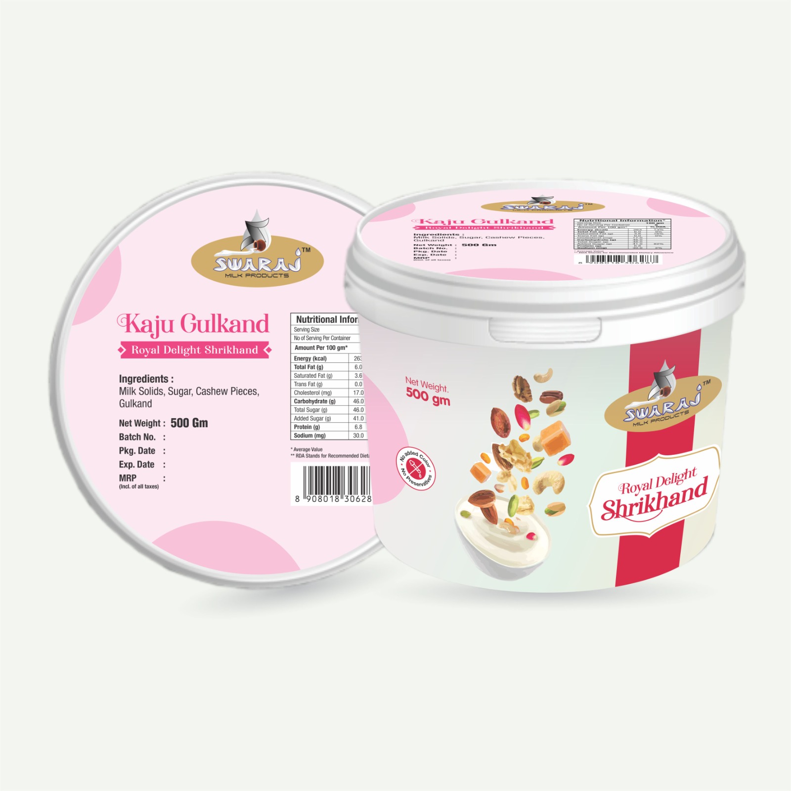Swaraj KAJU GULKAND SHRIKHAND 500 GM